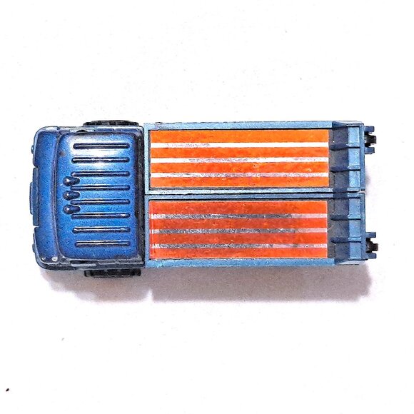 Vintage 1984 GoBot Toys Blue Dump Truck Robot and Red/Black Transformer Train - Picture 9 of 16